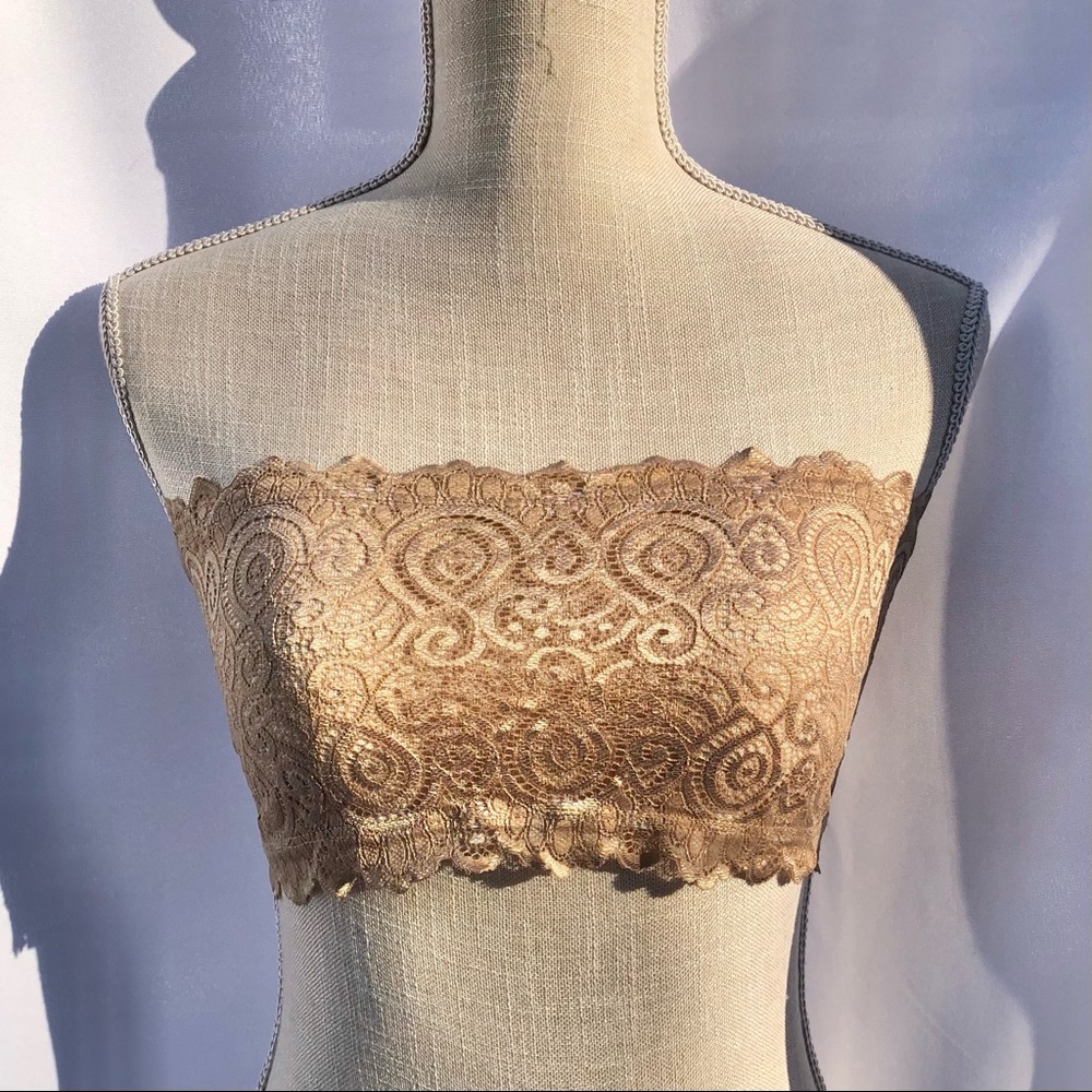[PRICE FIRM] Seamless & Lace Bandeau